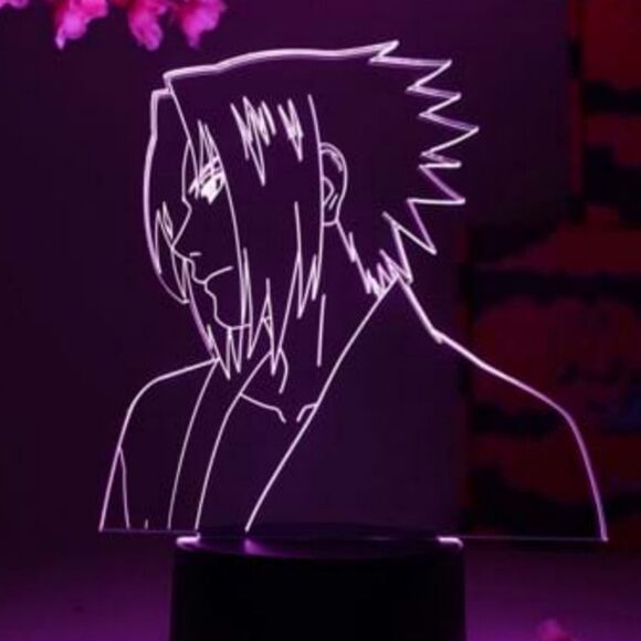 Naruto Shippuden Sasuke Uchiha Otaku Lamp - Picture 4 of 8